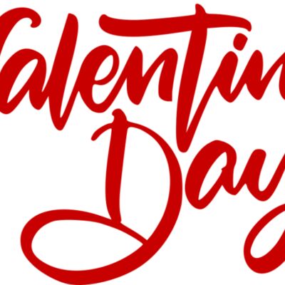 Red Valentines Day Text Thumbnail