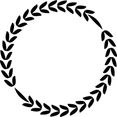 Laurel Leaf Circle Wreath Thumbnail