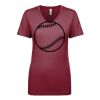 Next Level Apparel 1540 - Ladies' Ideal V-Neck Thumbnail