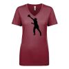 Next Level Apparel 1540 - Ladies' Ideal V-Neck Thumbnail