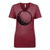 Next Level Apparel 1540 - Ladies' Ideal V-Neck Thumbnail