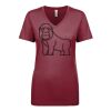 Next Level Apparel 1540 - Ladies' Ideal V-Neck Thumbnail