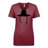 Next Level Apparel 1540 - Ladies' Ideal V-Neck Thumbnail