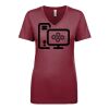 Next Level Apparel 1540 - Ladies' Ideal V-Neck Thumbnail