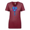 Next Level Apparel 1540 - Ladies' Ideal V-Neck Thumbnail
