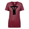 Next Level Apparel 1540 - Ladies' Ideal V-Neck Thumbnail