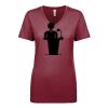 Next Level Apparel 1540 - Ladies' Ideal V-Neck Thumbnail