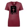 Next Level Apparel 1540 - Ladies' Ideal V-Neck Thumbnail