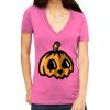 Tultex 214 - Ladies' Slim Fit Fine Jersey V-Neck Thumbnail