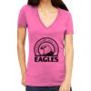 Tultex 214 - Ladies' Slim Fit Fine Jersey V-Neck Thumbnail