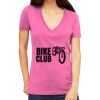 Tultex 214 - Ladies' Slim Fit Fine Jersey V-Neck Thumbnail