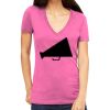 Tultex 214 - Ladies' Slim Fit Fine Jersey V-Neck Thumbnail