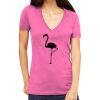 Tultex 214 - Ladies' Slim Fit Fine Jersey V-Neck Thumbnail