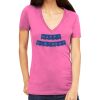 Tultex 214 - Ladies' Slim Fit Fine Jersey V-Neck Thumbnail
