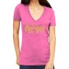 Tultex 214 - Ladies' Slim Fit Fine Jersey V-Neck Thumbnail