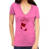 Tultex 214 - Ladies' Slim Fit Fine Jersey V-Neck Thumbnail
