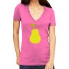 Tultex 214 - Ladies' Slim Fit Fine Jersey V-Neck Thumbnail