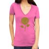 Tultex 214 - Ladies' Slim Fit Fine Jersey V-Neck Thumbnail