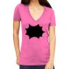 Tultex 214 - Ladies' Slim Fit Fine Jersey V-Neck Thumbnail