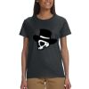 Gildan 100% Cotton Ladies T-Shirt Thumbnail