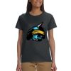 Gildan 100% Cotton Ladies T-Shirt Thumbnail
